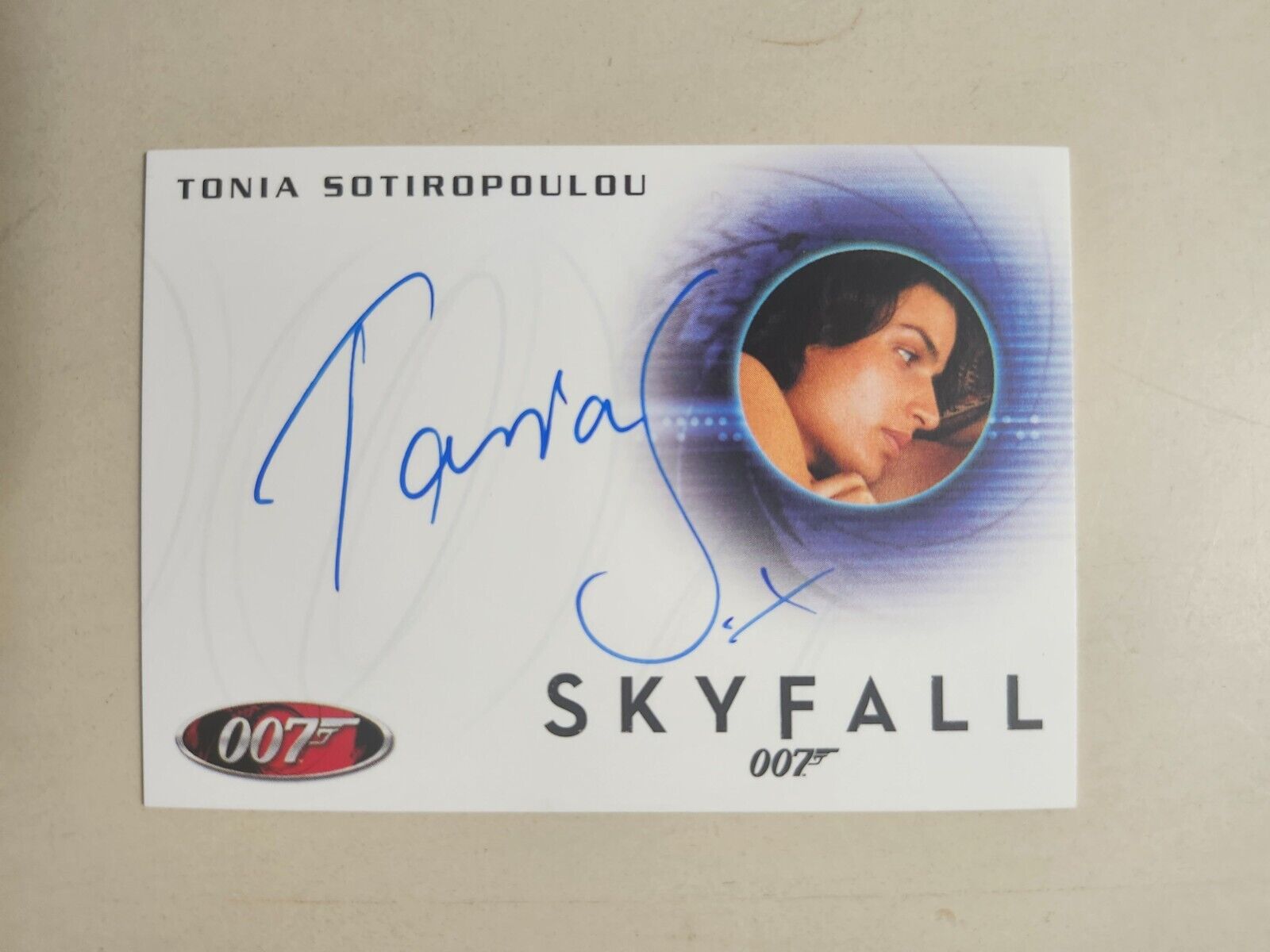 James Bond 007 Signed Autographed Tonia Sotiropoulou Lover Skyfall A240 COOL