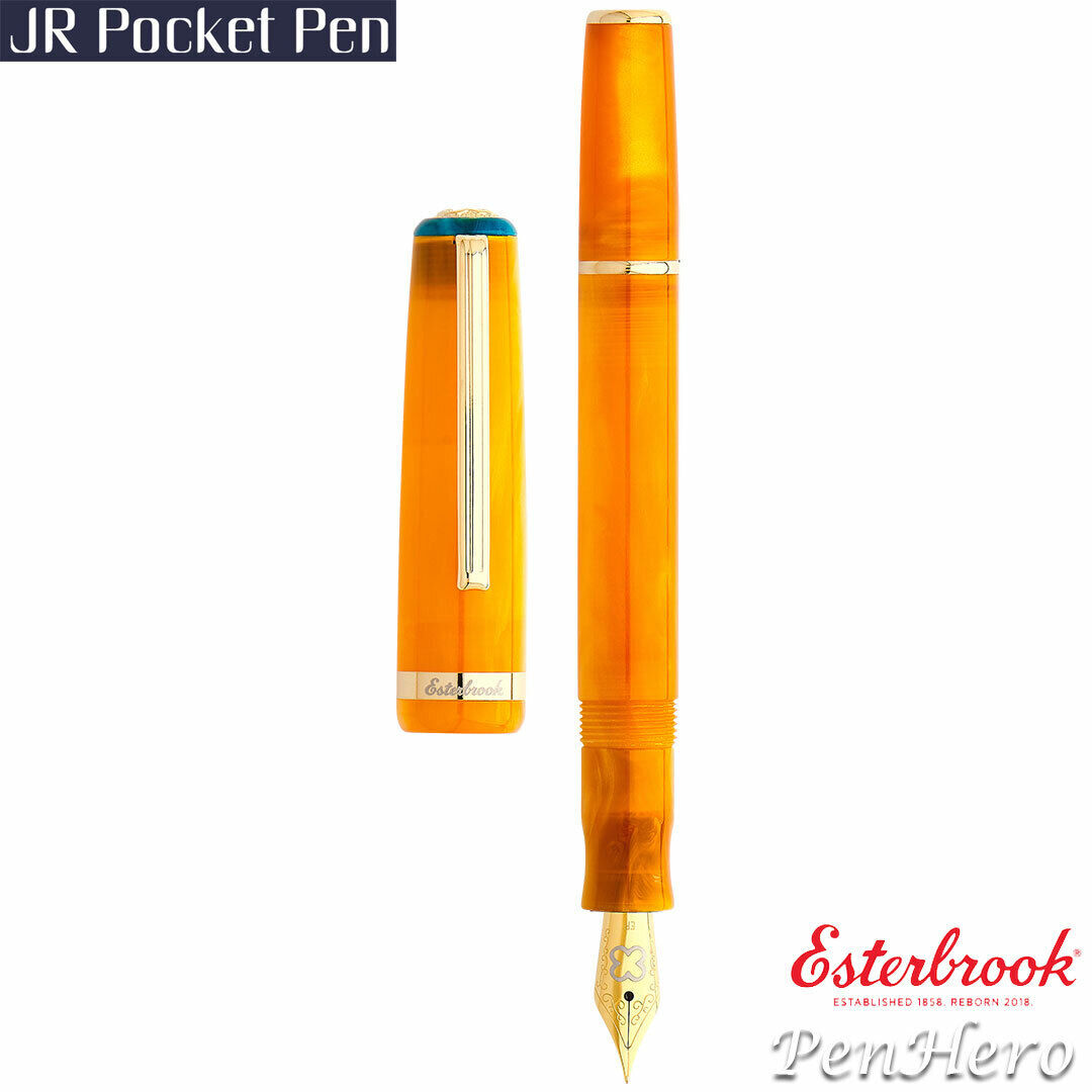 Esterbrook JR Pocket Pen Orange Sunset Fountain Pen Extra Fine EJROS-EF