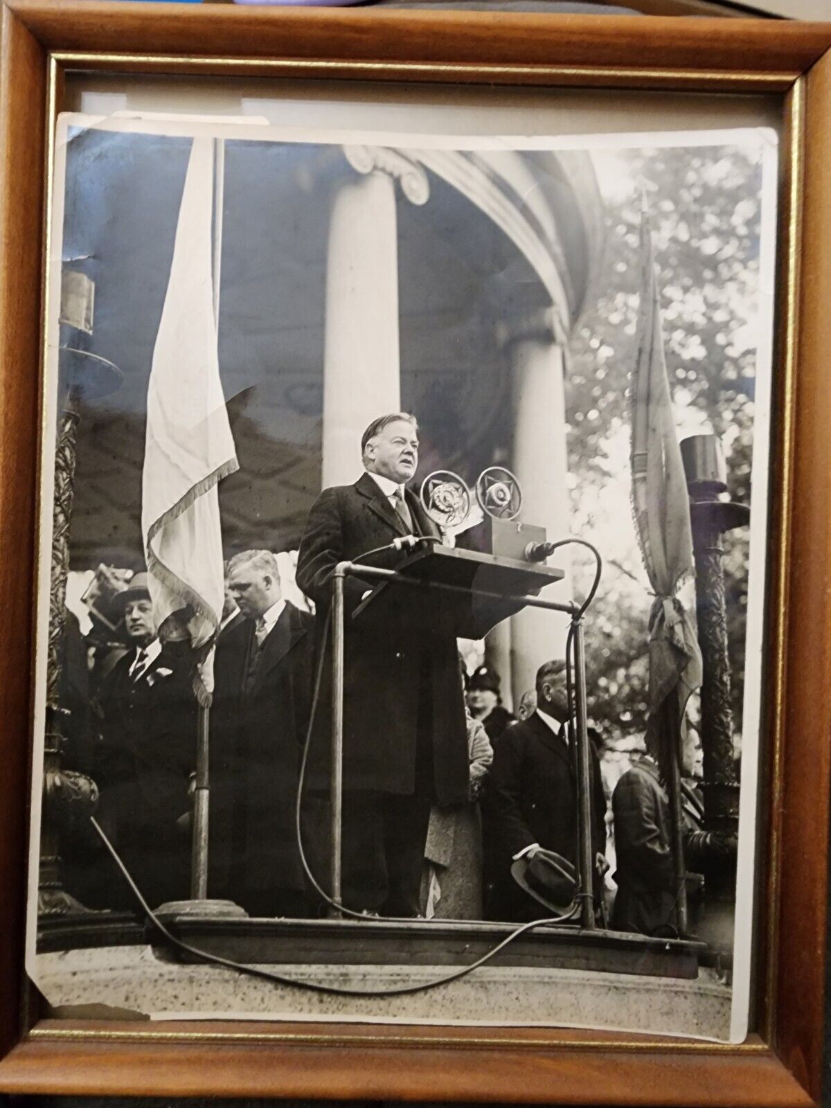 Herbert Hoover 1928 Presidential Campaign Boston Commons Photographs (2).