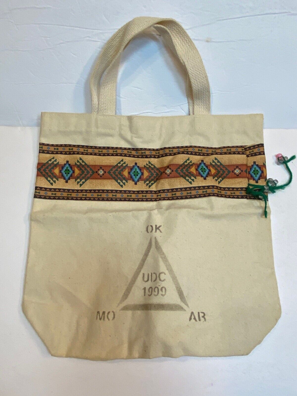 UDC United Daughters of the Confederacy Convention Bag 1999 Oklahoma Arkansas MO