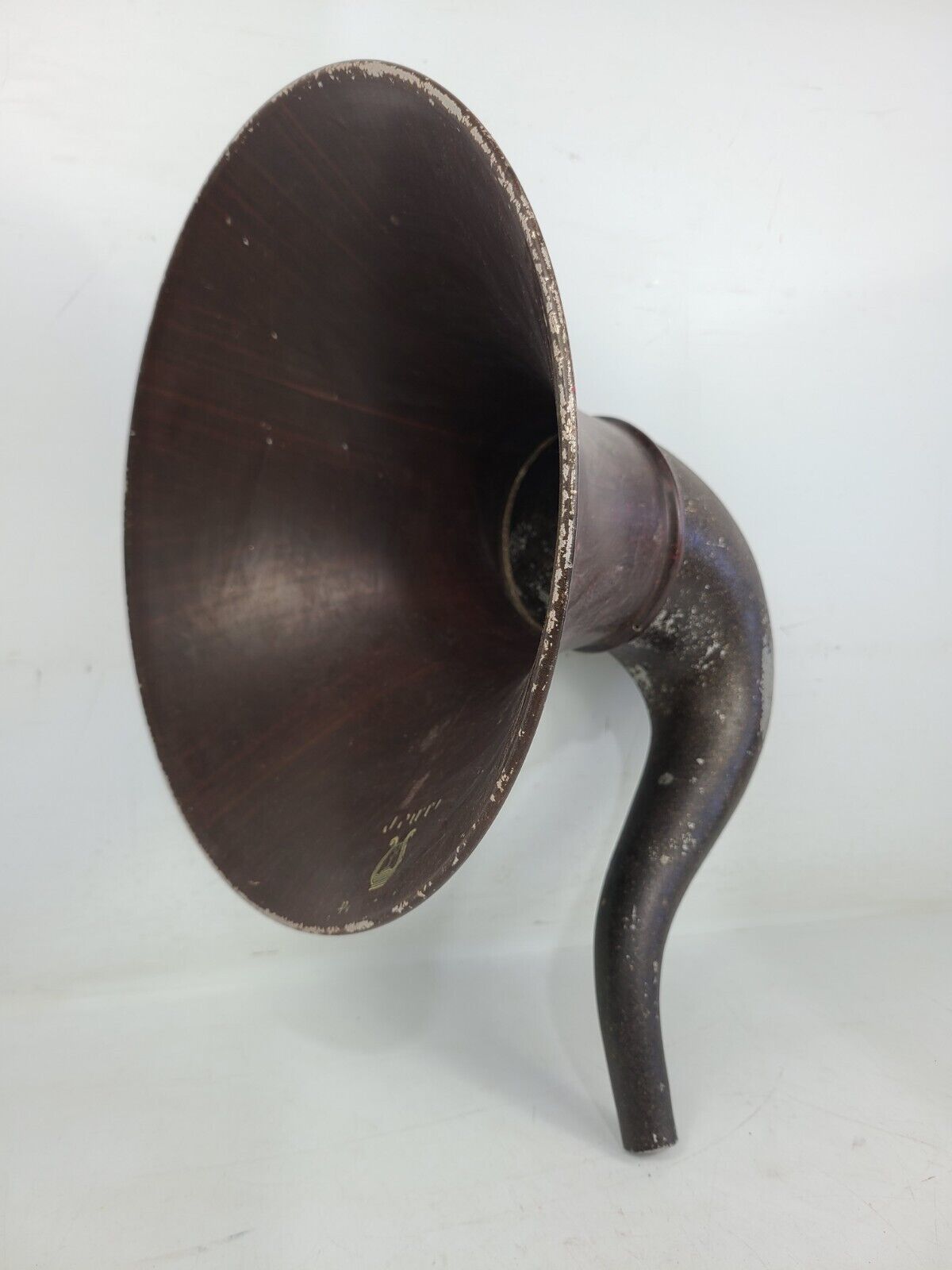 Vintage Cylinder Phonograph Radio Speaker Horn Tower Meistersinger