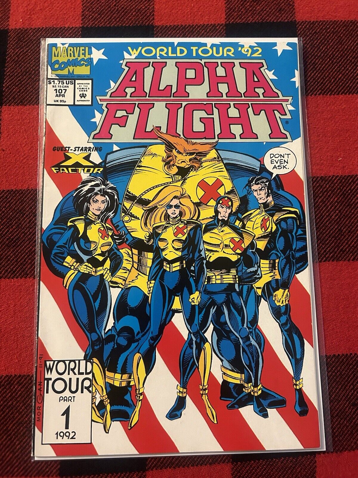 Alpha Flight #107 (April 1992 Marvel) Combined Shipping Offered