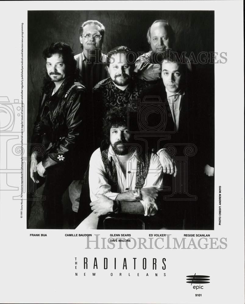 1991 Press Photo The Radiators New Orleans, Music Group - srp02487