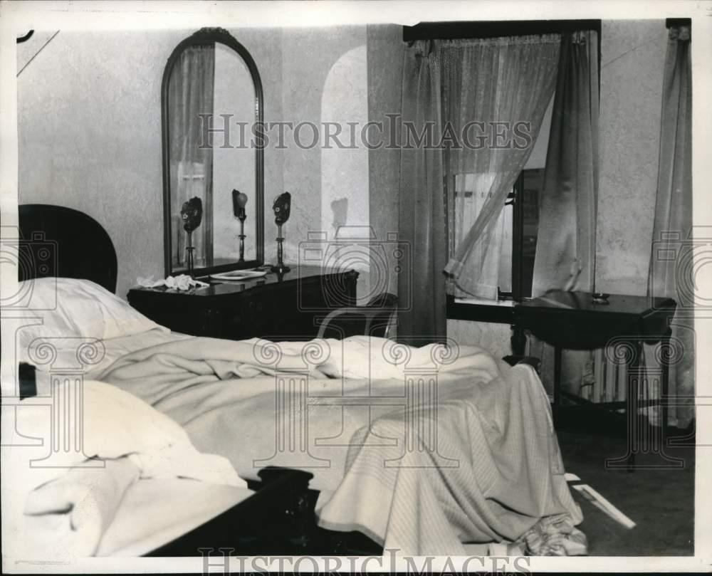 1938 Press Photo Scene of Congressman\'s death at The Carlton Hotel, Washington