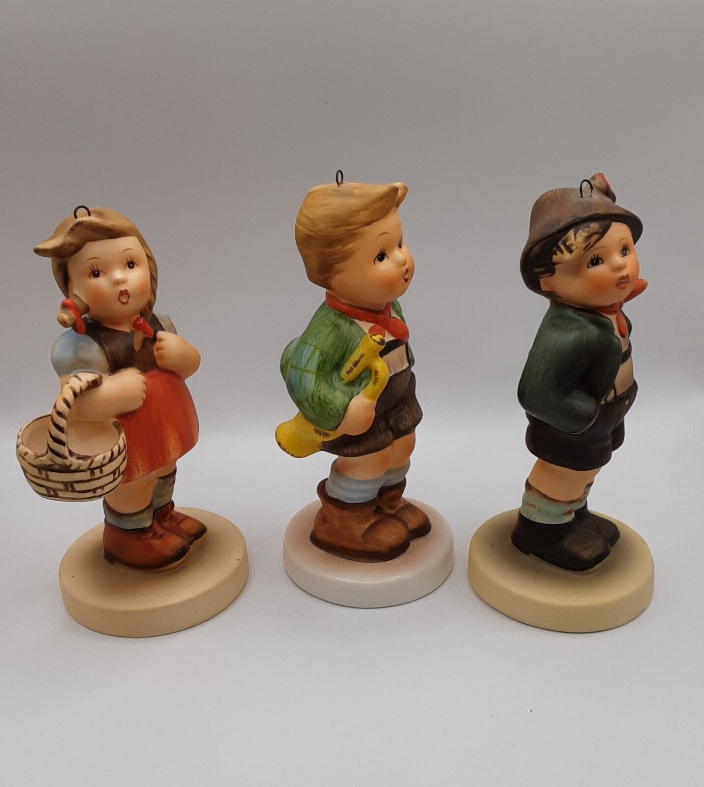 Vintage Schmid 1993-1985 Berta Hummel Children Boys Girl Figurines Lot of 3