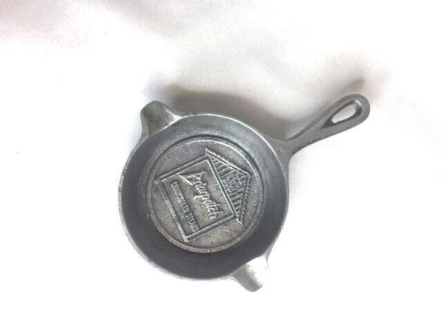 Cast Aluminum Mini Skillet Ashtray Advertising Briarpatch Charcoaled Steaks Mint