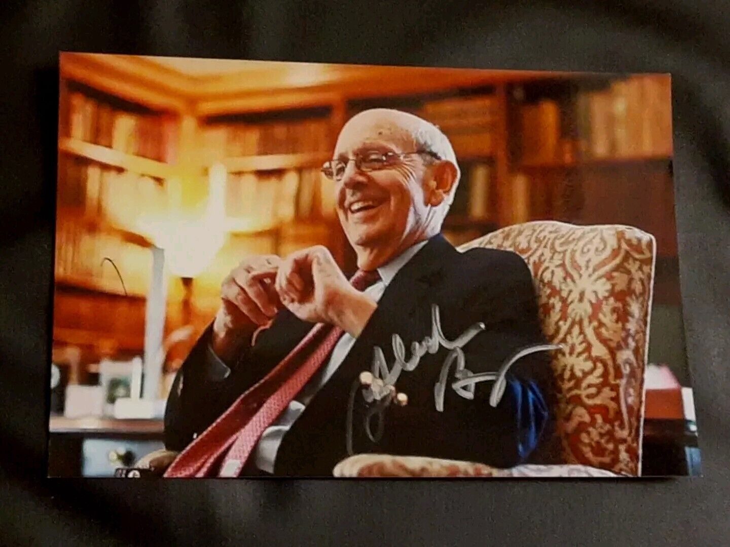 STEPHEN BREYER U.S. SUPREME COURT JUSTICE AUTOGRAPHED SIGNED GLOSSY 4x6 PHOTO