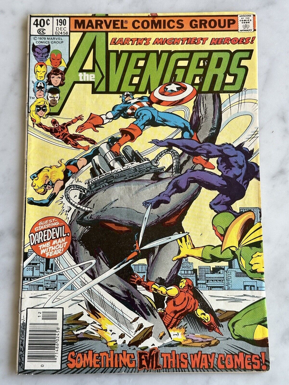 Avengers #190 Newsstand F/VF 7.0 - Buy 3 for  (Marvel, 1979)