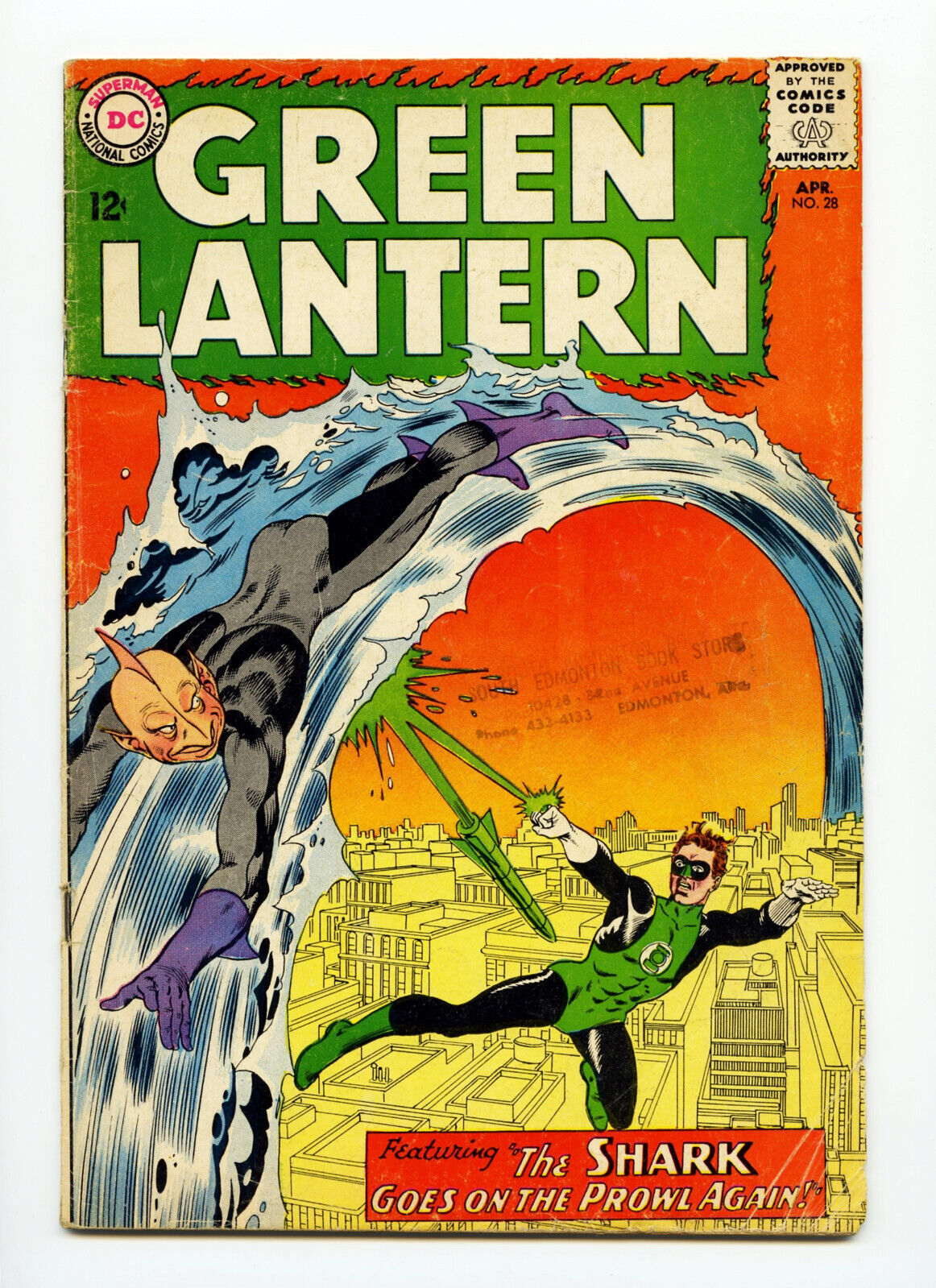 Green Lantern (Silver Age) #28  (DC Comics 1964)  Hal Jordan Good Condition