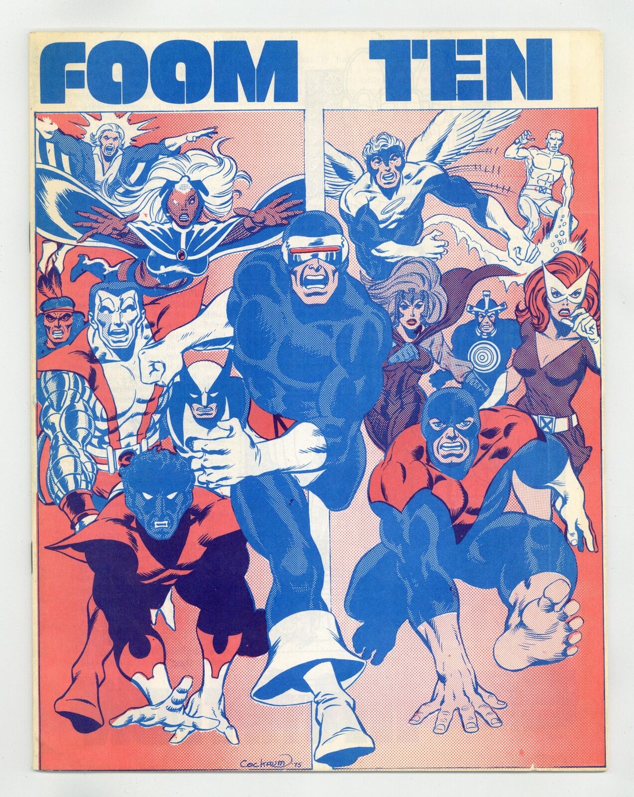 FOOM #10 FN+ 6.5 1975 Early app. new X-Men