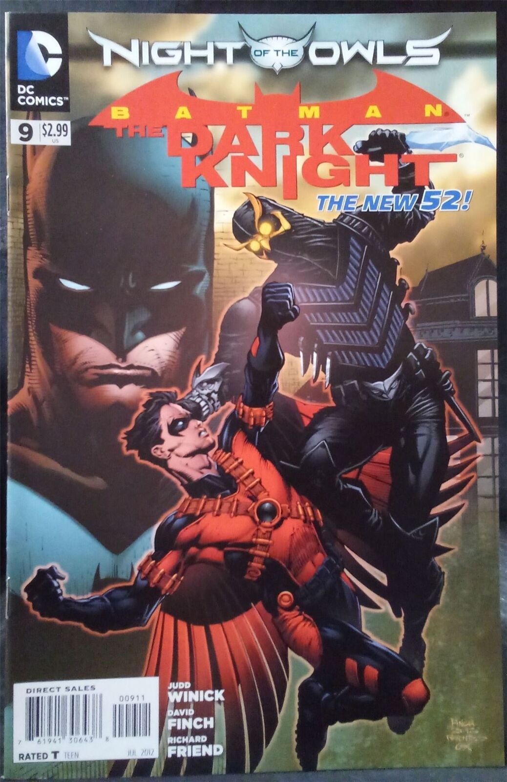 Batman: The Dark Knight #9 2012 DC Comics Comic Book 