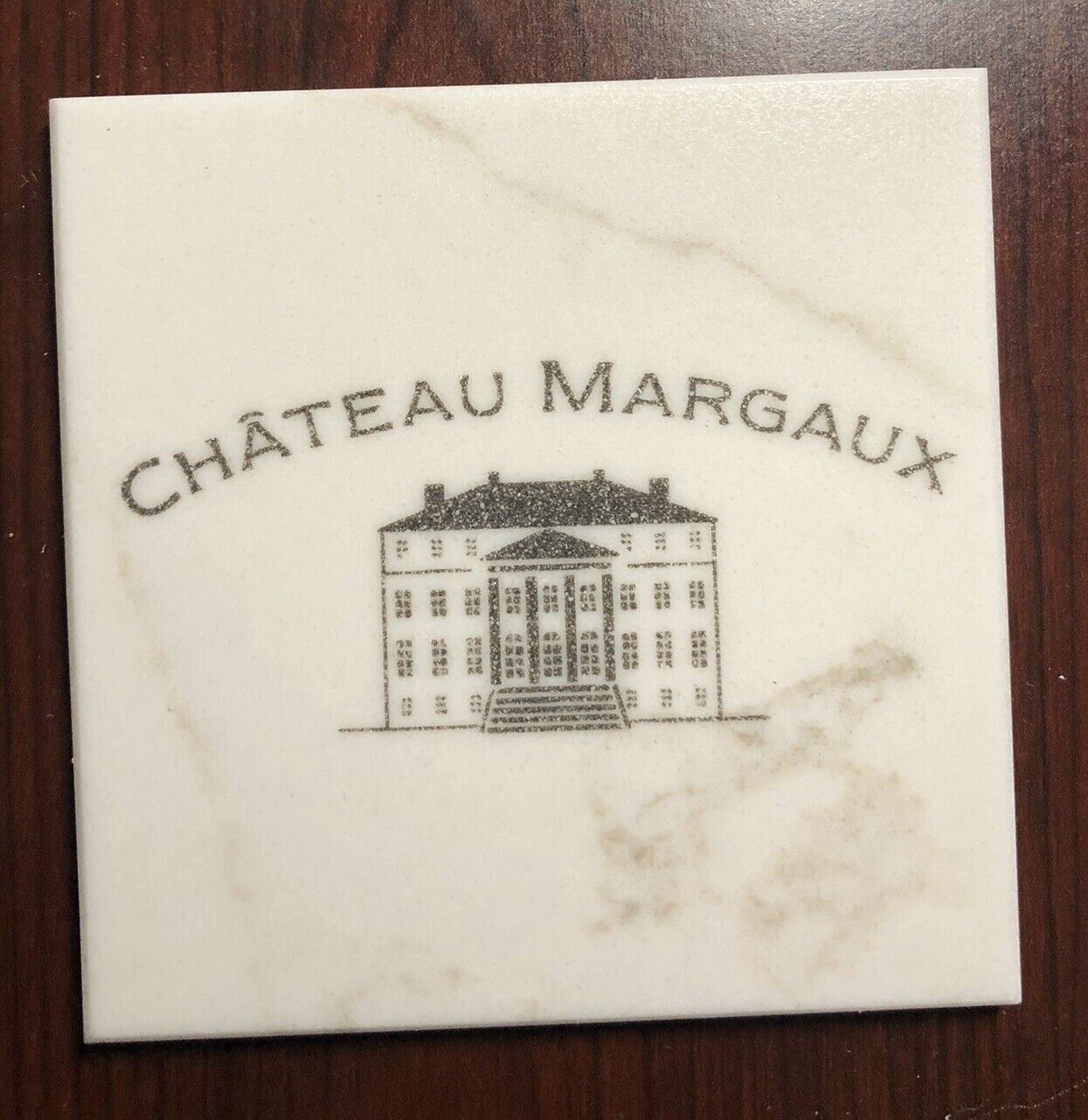 Chateau Margaux Marble Coaster
