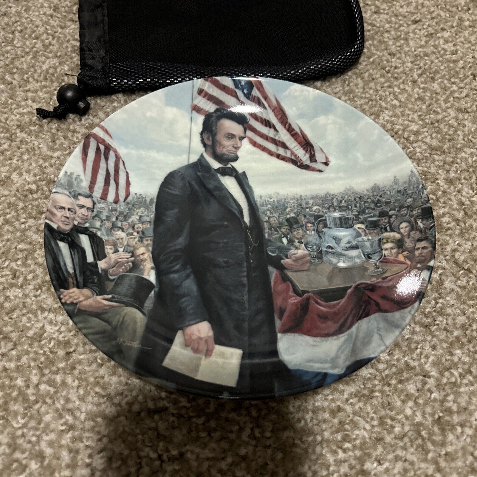 Abraham Lincoln Collectors Plate \