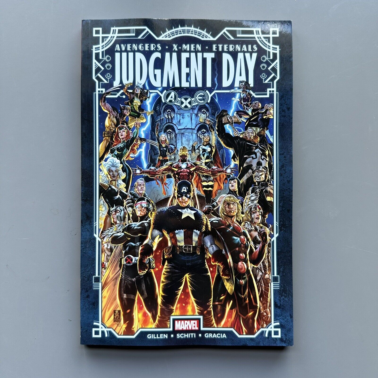 A.X.E. Judgment Day TPB Marvel NEW X-Men Eternals Avengers Kieron Gillen GN