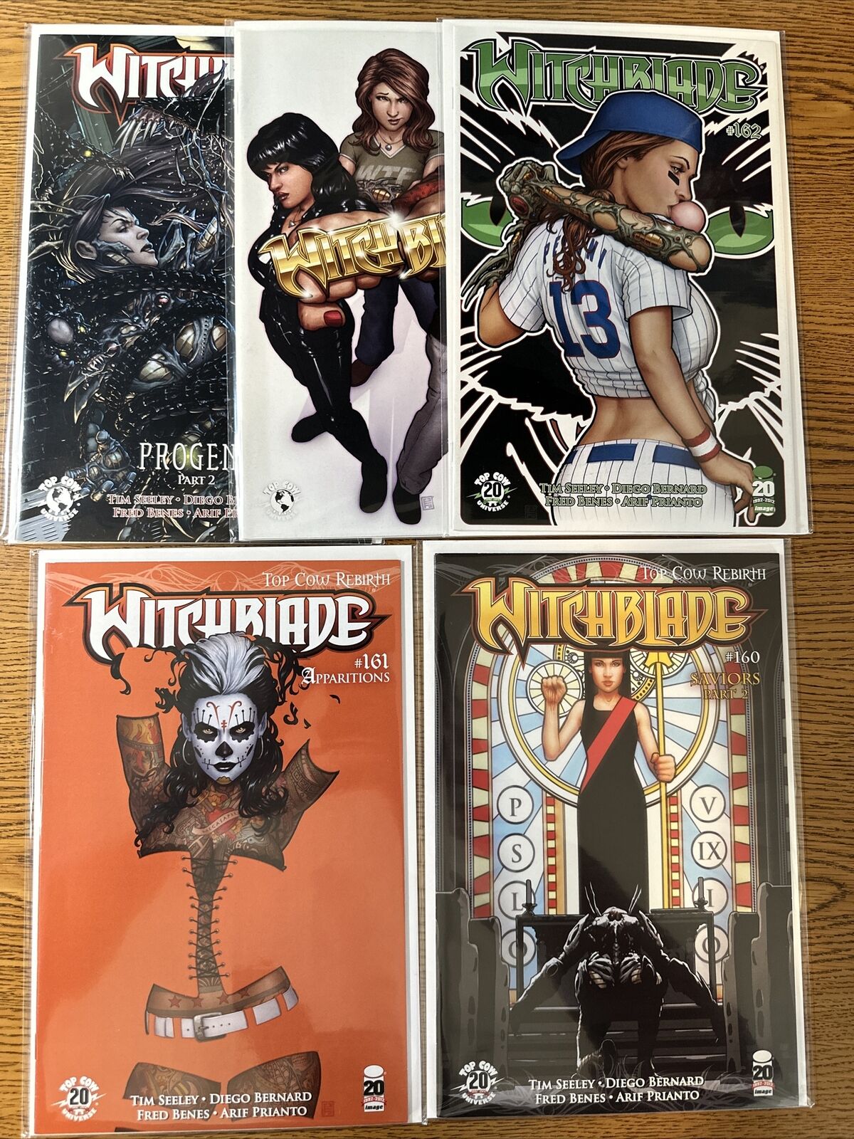 Witchblade #160 161 162 163 164 Top Cow Image Series Lot Run Set 1st Print VF/NM