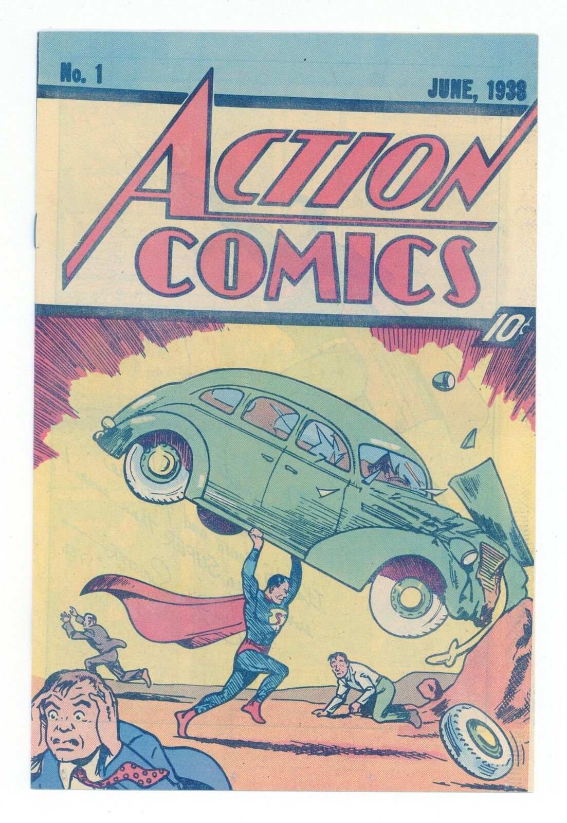 Action Comics #1 Reprints #1 Nestle 10c Variant VF+ 8.5 1987