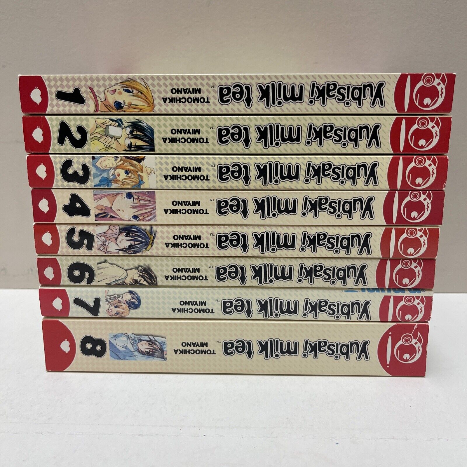 Yubisaki Milk Tea English Manga Lot Vol. 1-8 
