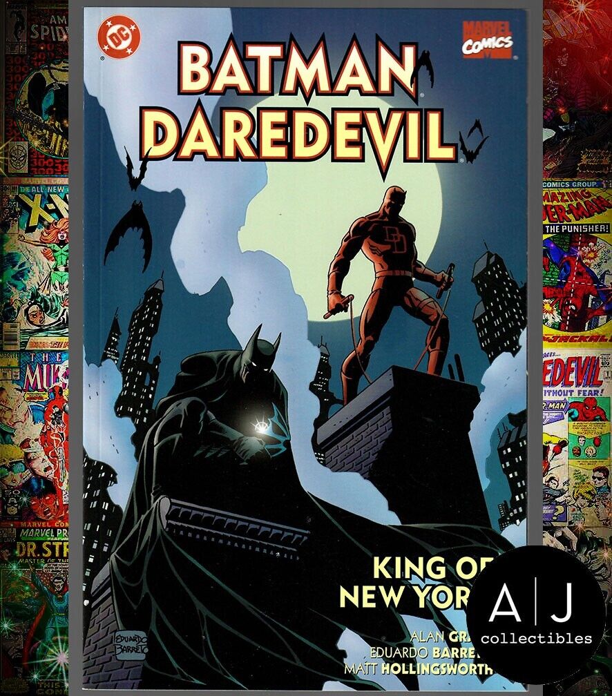 BATMAN DAREDEVIL KING OF NEW YORK ONE SHOT TPB Marvel DC Crossover Alan Grant