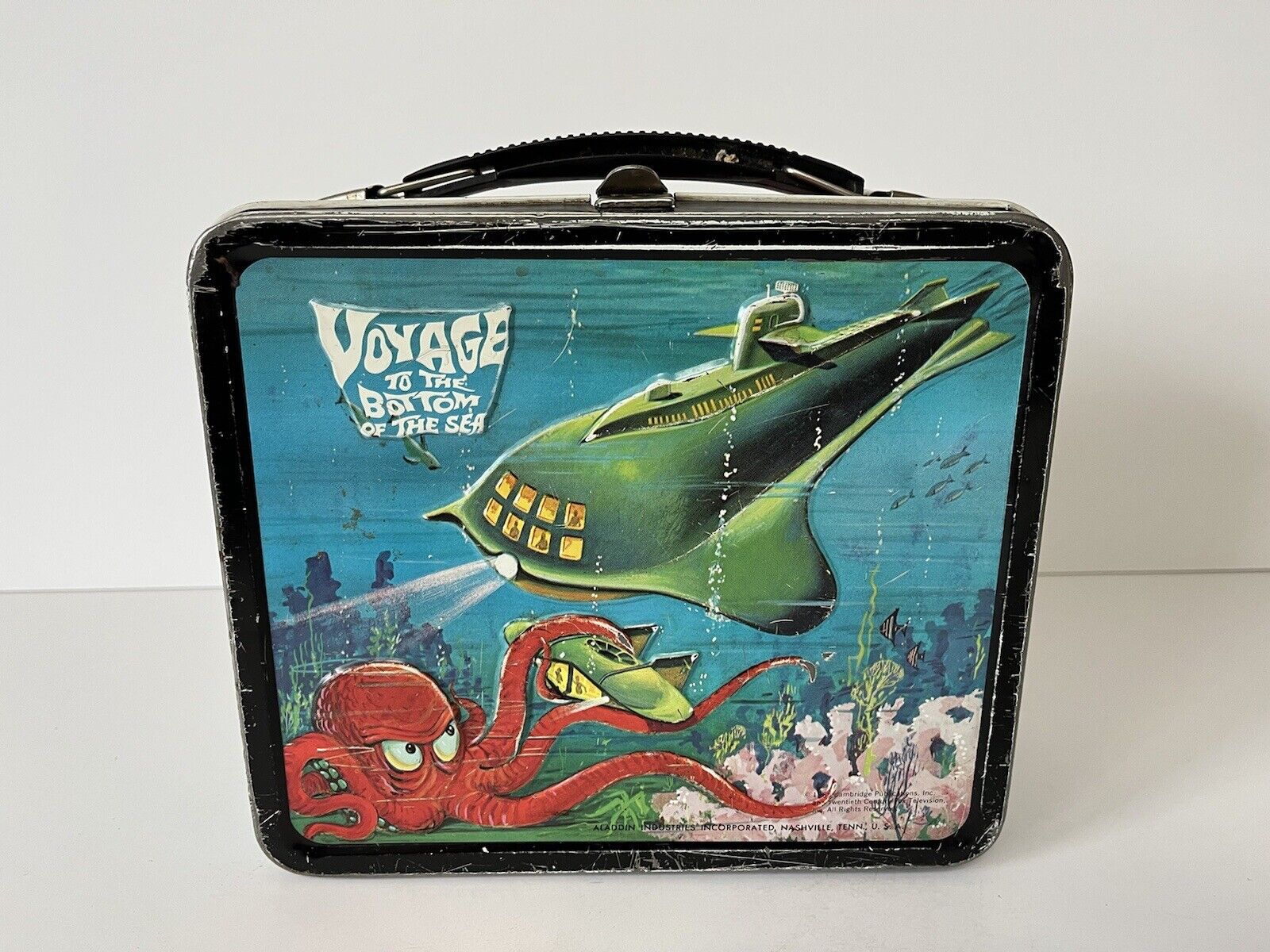 Vintage Voyage To The Bottom Of The Sea Lunchbox R-7. No Thermos