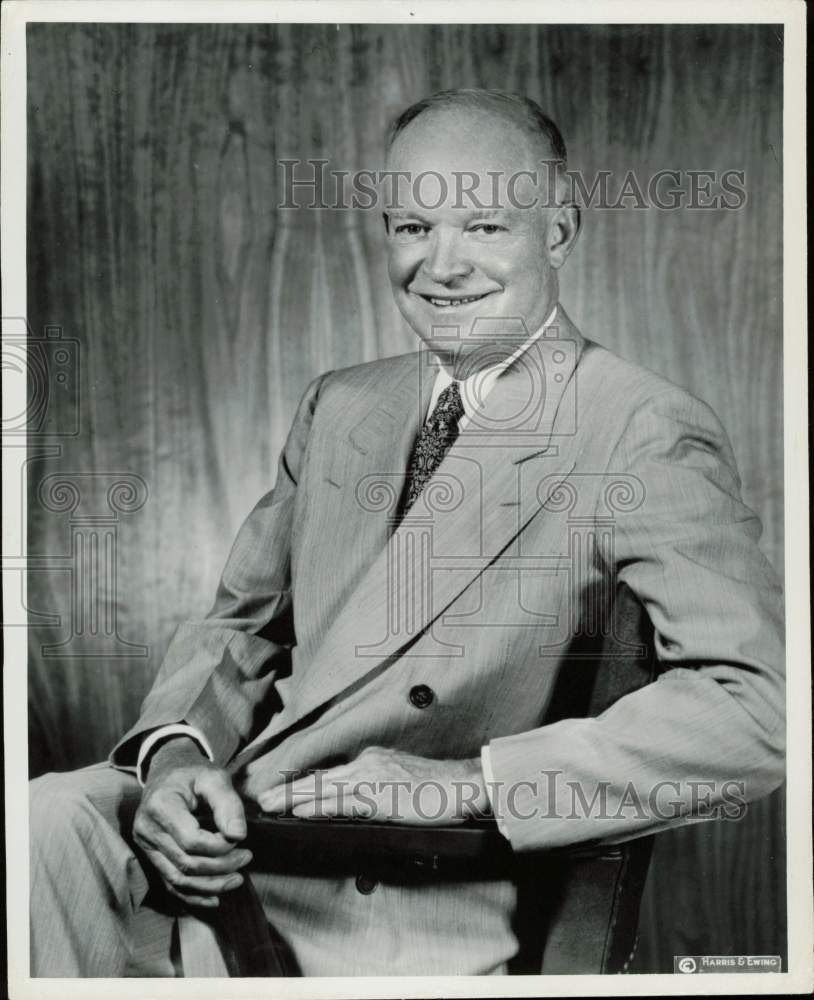1952 Press Photo Republican Presidential Nominee General Dwight Eisenhower in CO