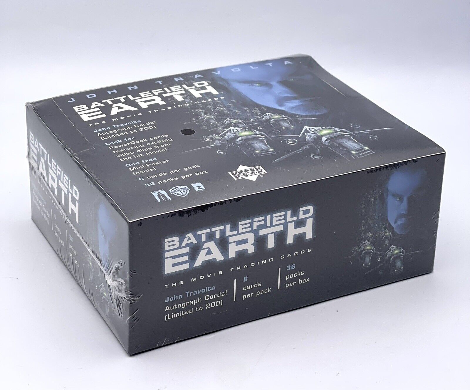 Battlefield Earth 2000 Upper Deck Sealed Trading Card Box 36 Packs John Travolta