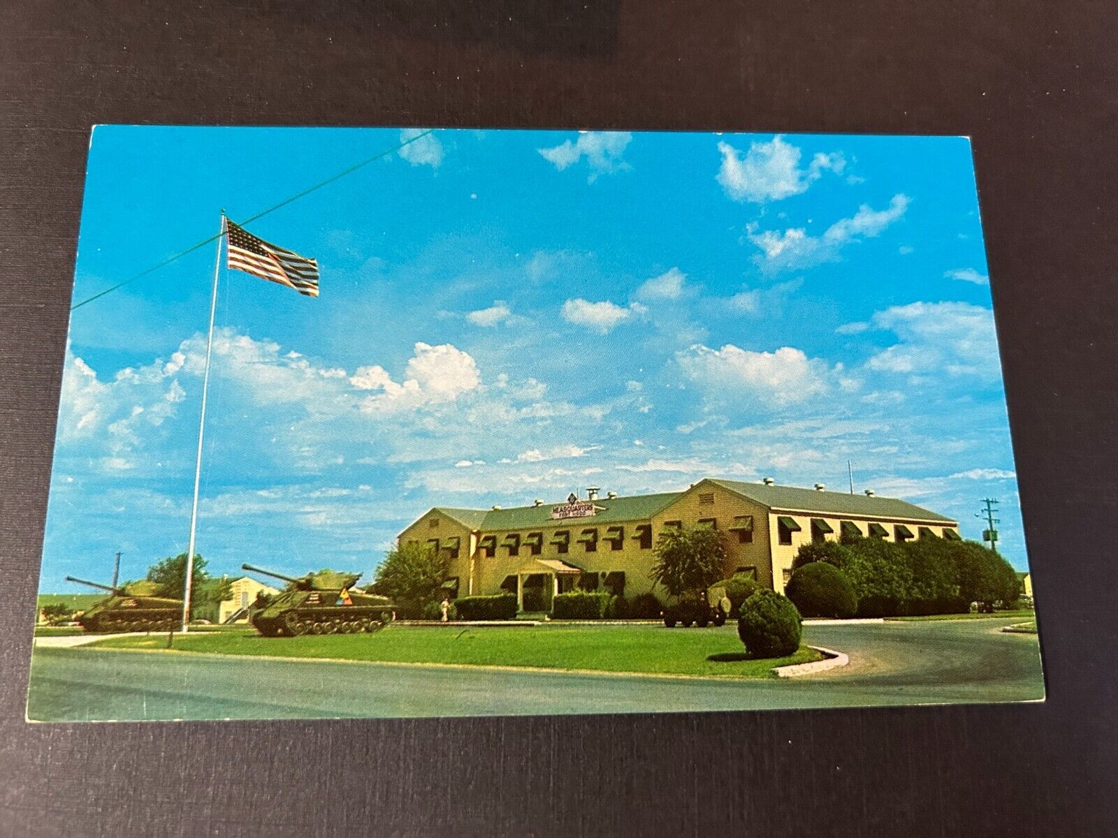 Administration Building Fort Hood near Killeen Texas Postcard