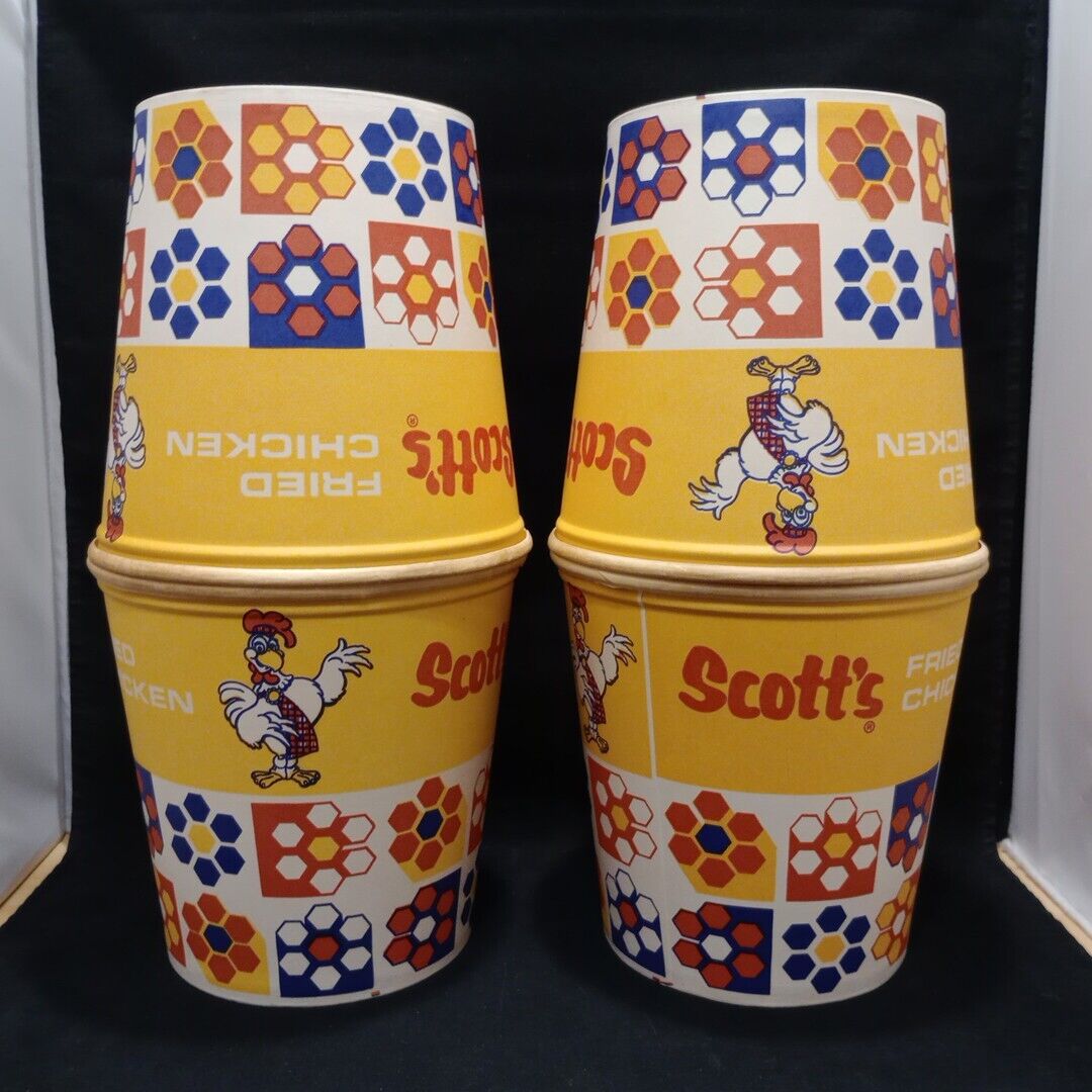 One Vintage Scott's Fried Chicken Bucket 4 Available