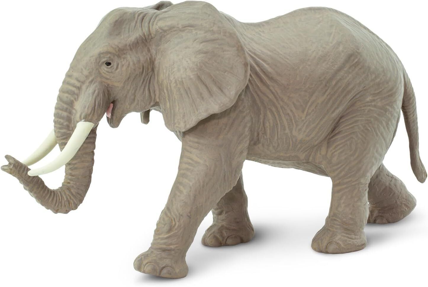 Safari Ltd. African Elephant Toy Figurine - Detailed, Hand-Painted 6.5