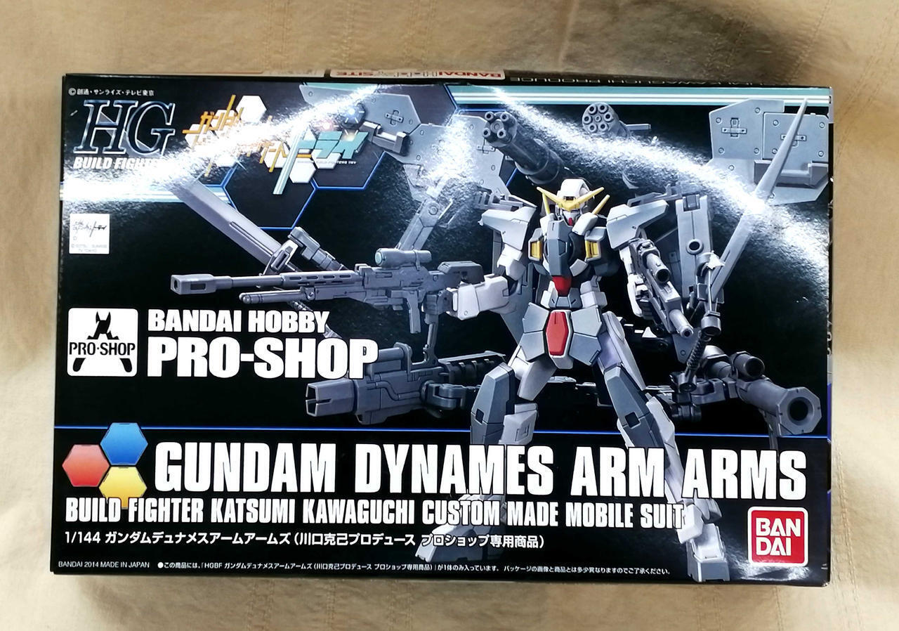 Bandai Hg Gundam Dynames Arms Katsumi Kawaguchi Produced Gunpla 1/144