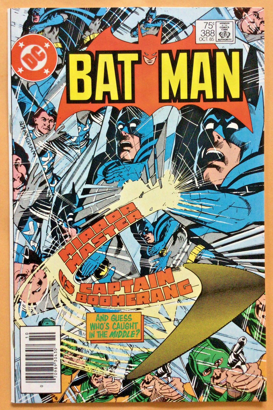 Batman (1940) #388 DC Comics 1985 Robin Joker Detective Doug Moench Newsstand