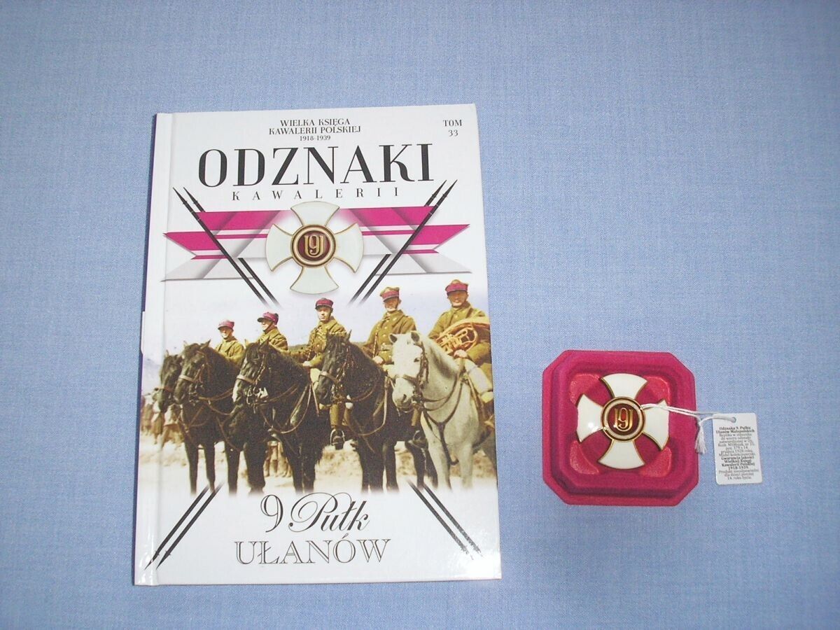 Badge replica of Polish 9th Lesser Poland Uhlan Regiment / Cavalry