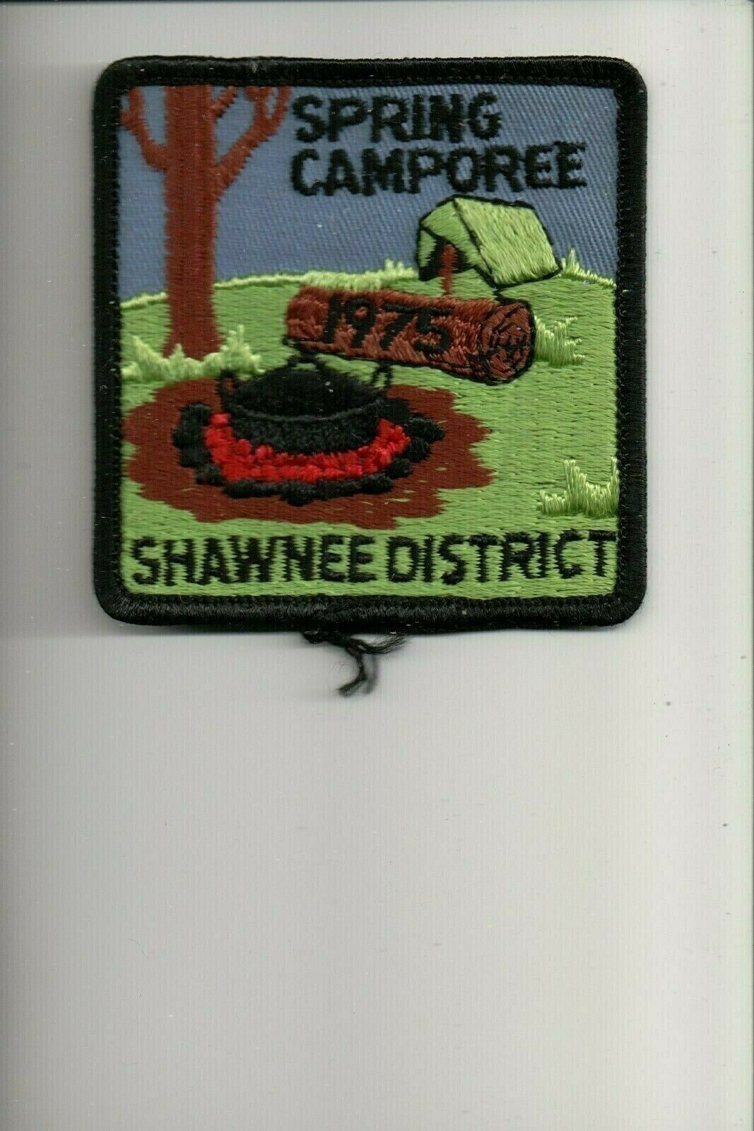 1975 Shawnee District Spring Camporee patch