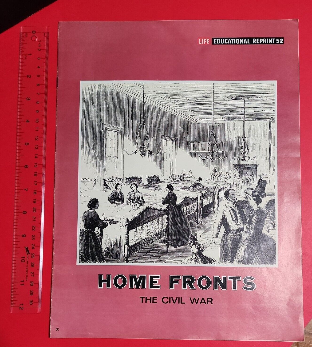 RARE VTG Life Educational Reprints #52 - Home Fronts: The Civil War series