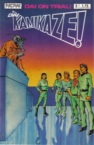 Dai Kamikaze Comic Book #9 NOW Comics 1988 NEW UNREAD