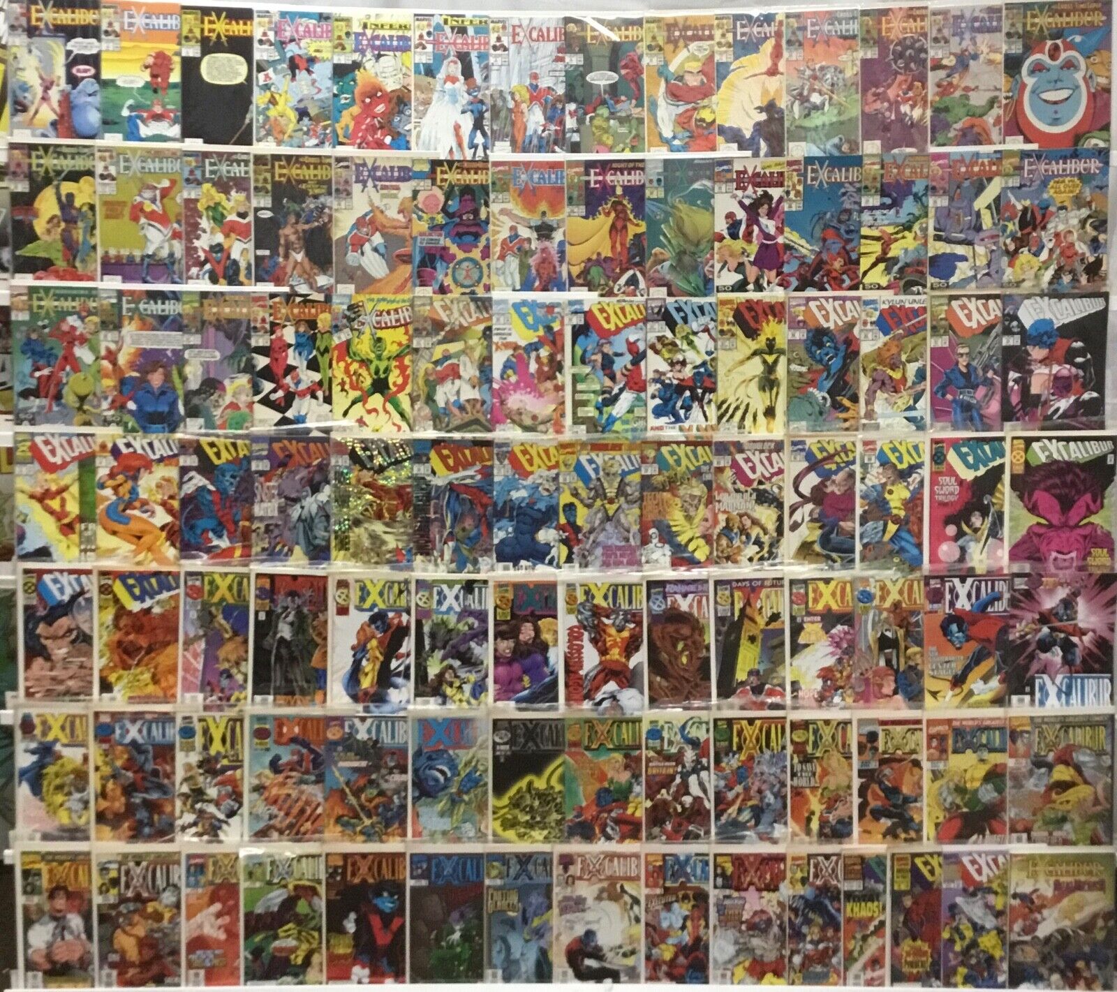 Marvel Comics - Excalibur Series 1 - Comic Book Lot of 99 Issues