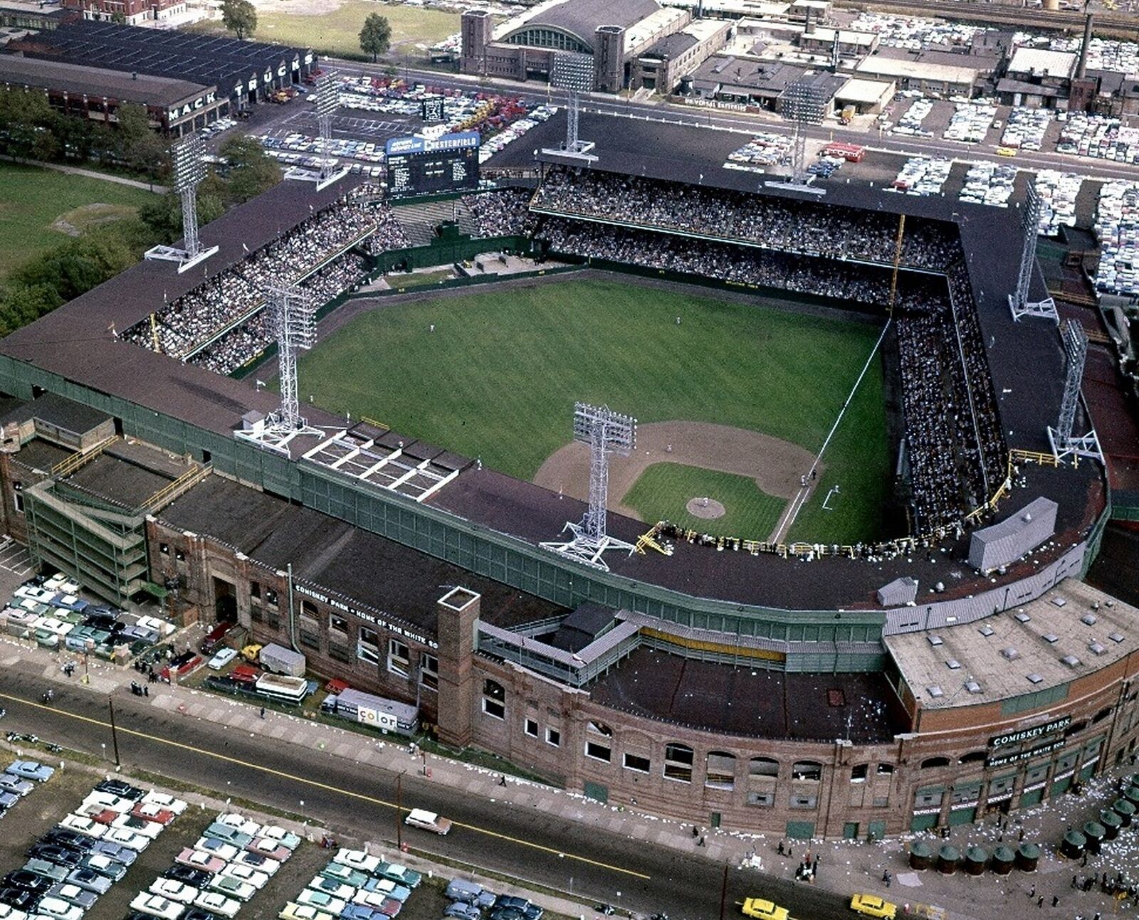1959 COMISKEY PARK Home of the Chicago White Sox PHOTO  (206-m)