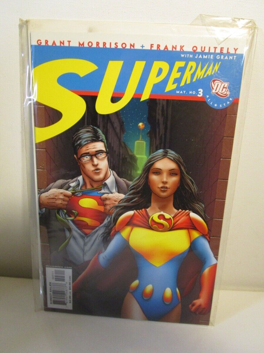 Superman All Star #3 DC Comics-Grant Morrison, Frank Quitley, Jamie Grant 2006 B