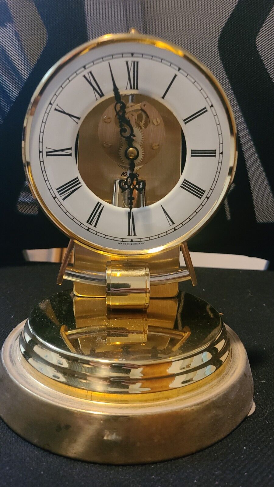 Vintage KUNDO Kieninger-Obergfell German Pendulum Clock. Parts or Repair