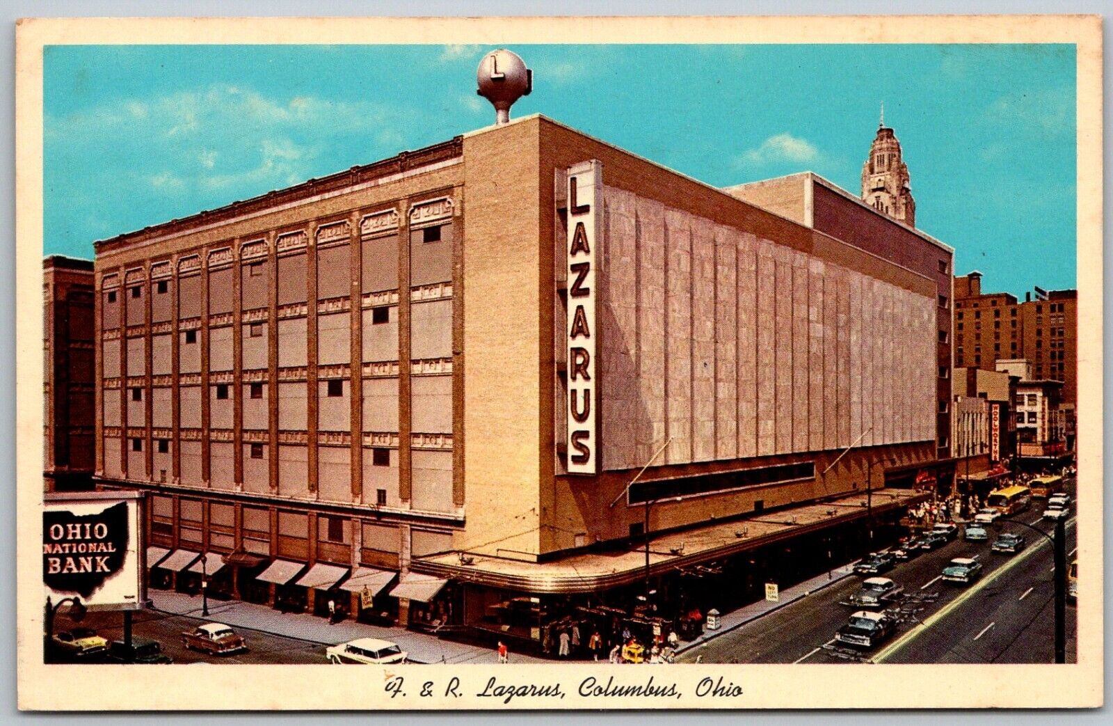 Columbus Ohio 1960s Postcard Lazarus Department Store