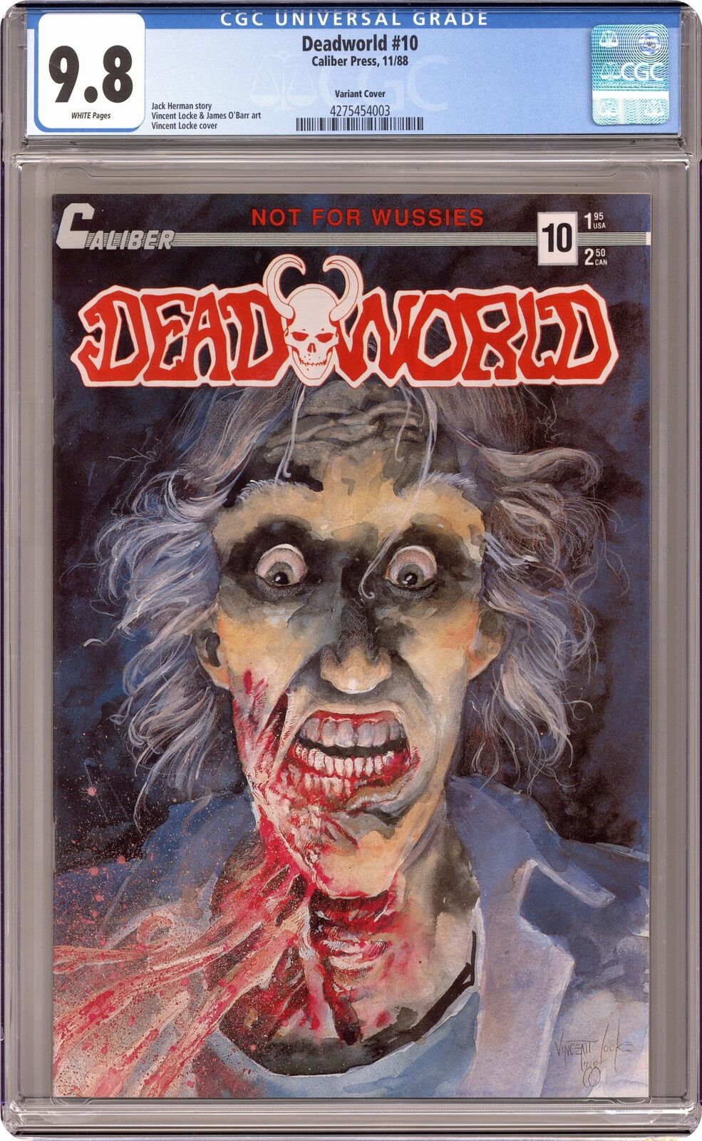 Deadworld #10B Locke Variant CGC 9.8 1988 4275454003