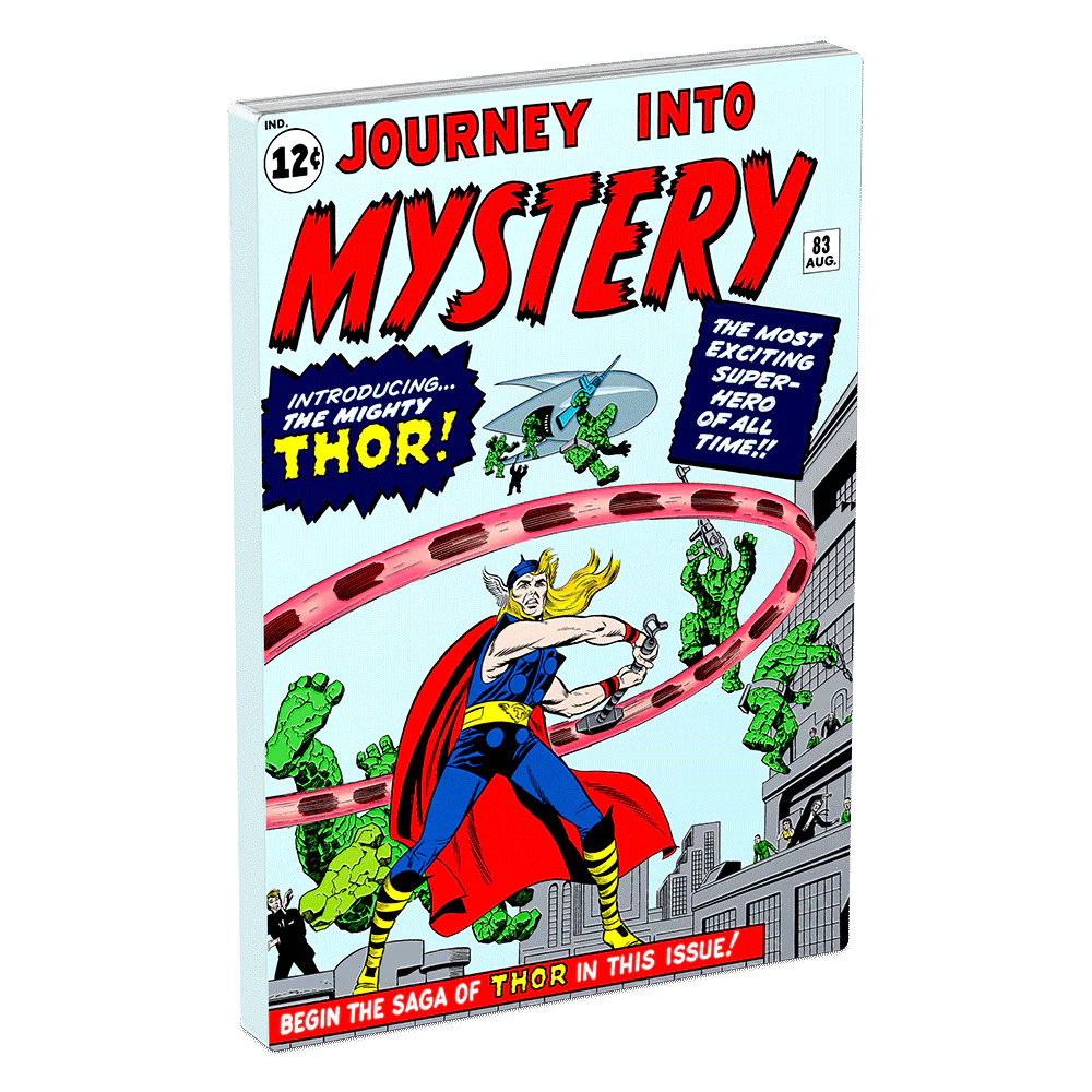 COMIX – Marvel Journey into Mystery #83 1oz Pure Silver Coin - NZ Mint