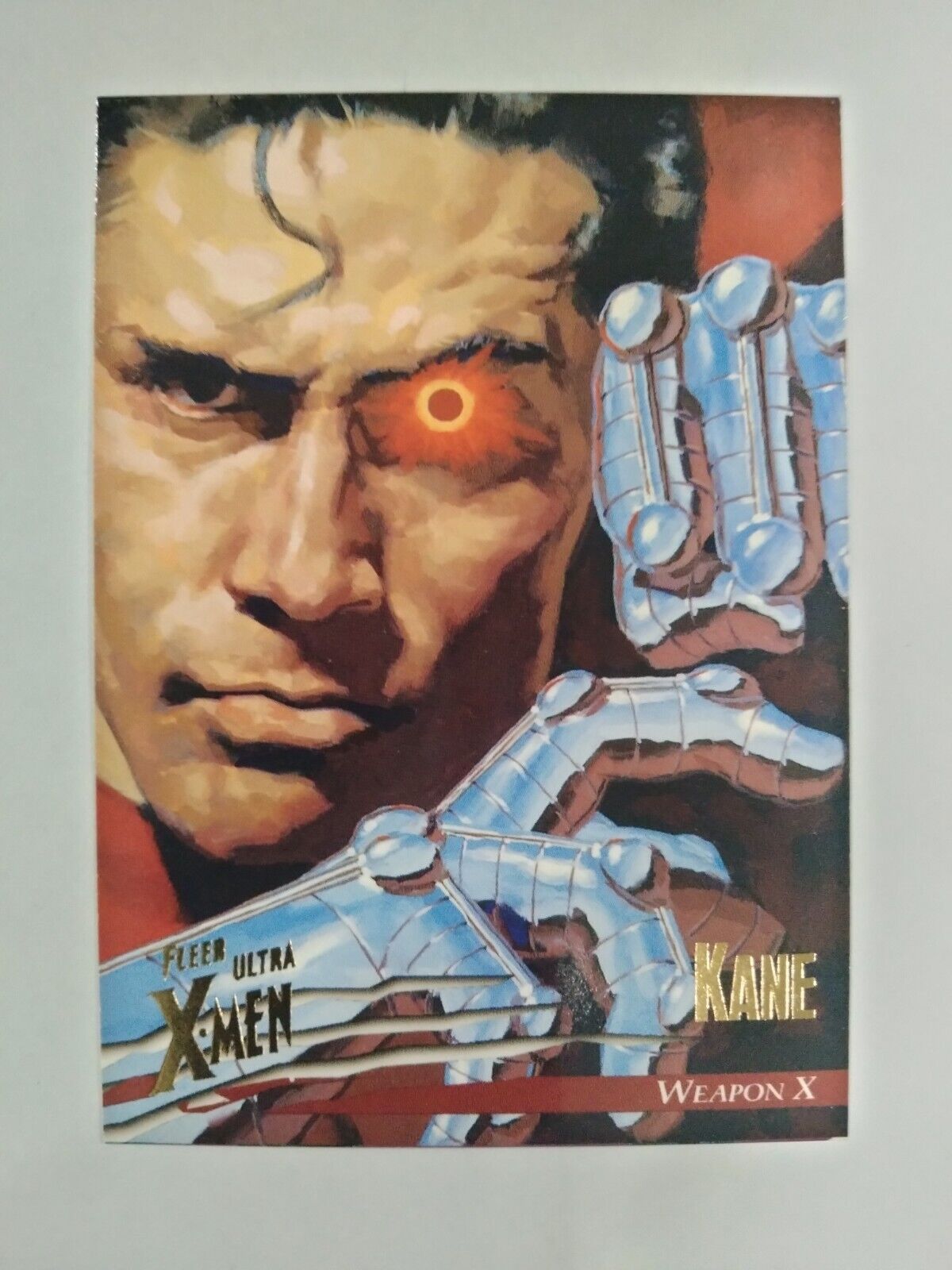 1996 X-MEN FLEER ULTRA: WOLVERINE - BASE CARD # 6 KANE