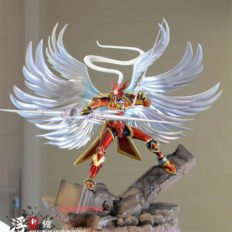 YW Studio Digimon 62CM Dukemon Resin Model Painted Statue In Stock Collection