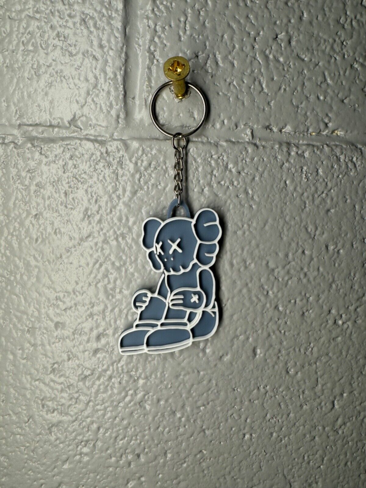 KAWS 3d printed keychain fan art