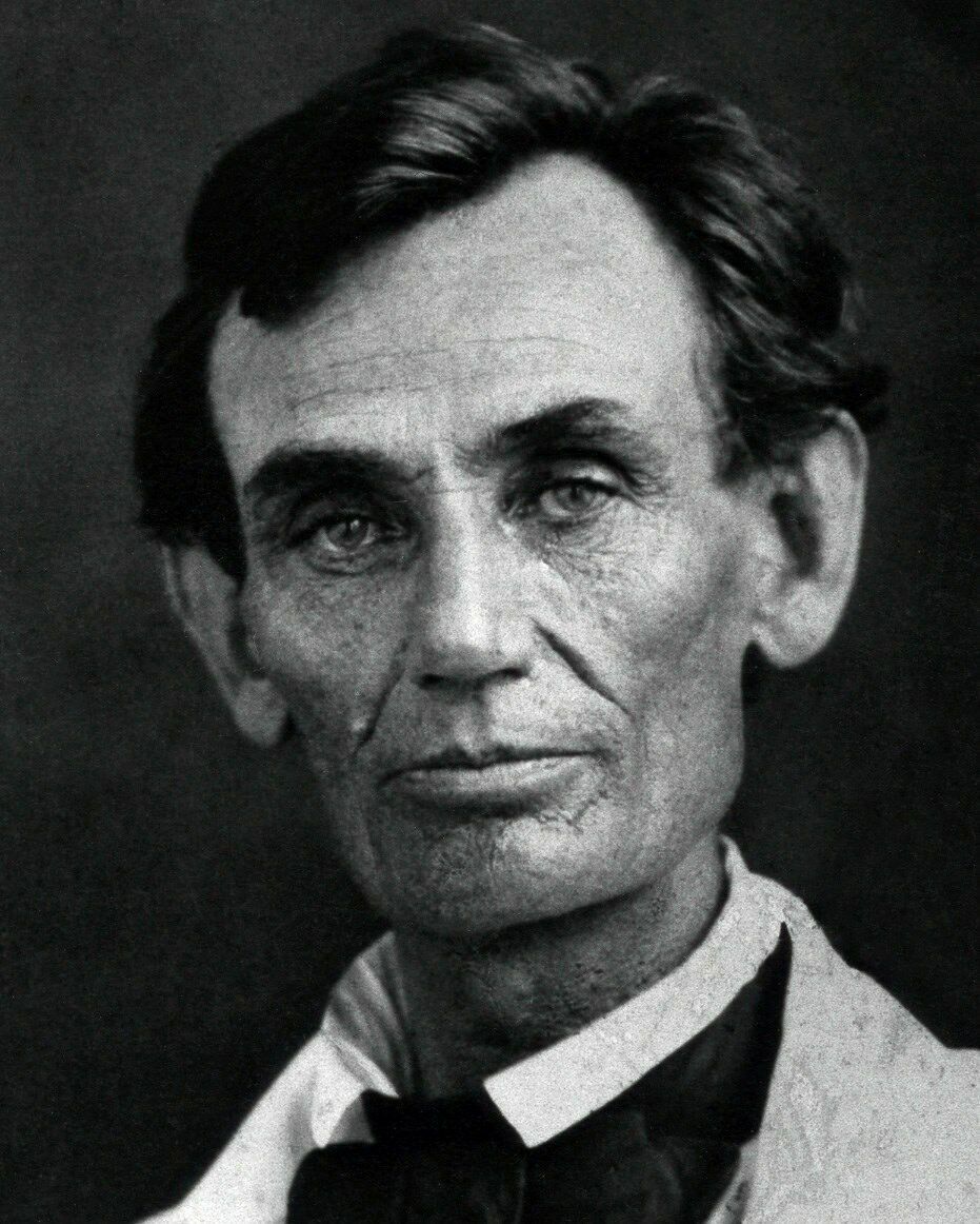 President Abraham Lincoln Portrait 1858 Photograph 4x6 Photo Picture Civil War
