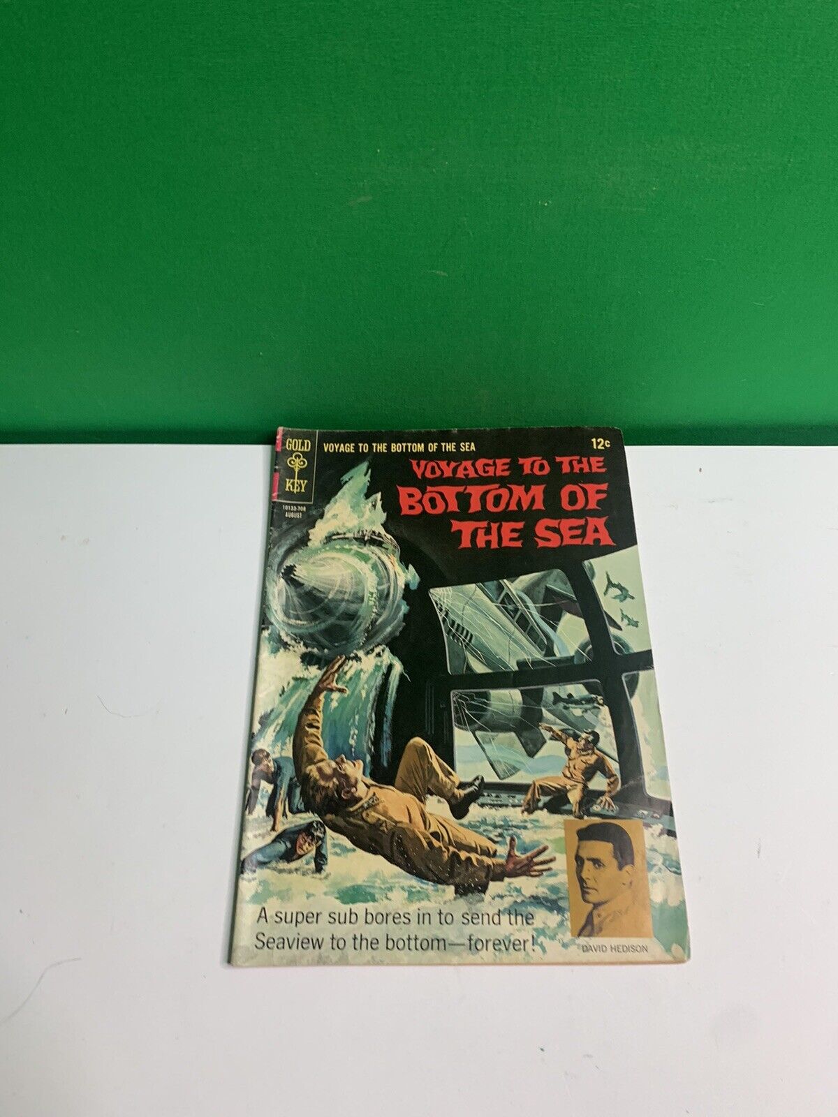 VOYAGE TO THE BOTTOM OF THE SEA #9 1967 GOLD KEY COMICS TV HEDISON