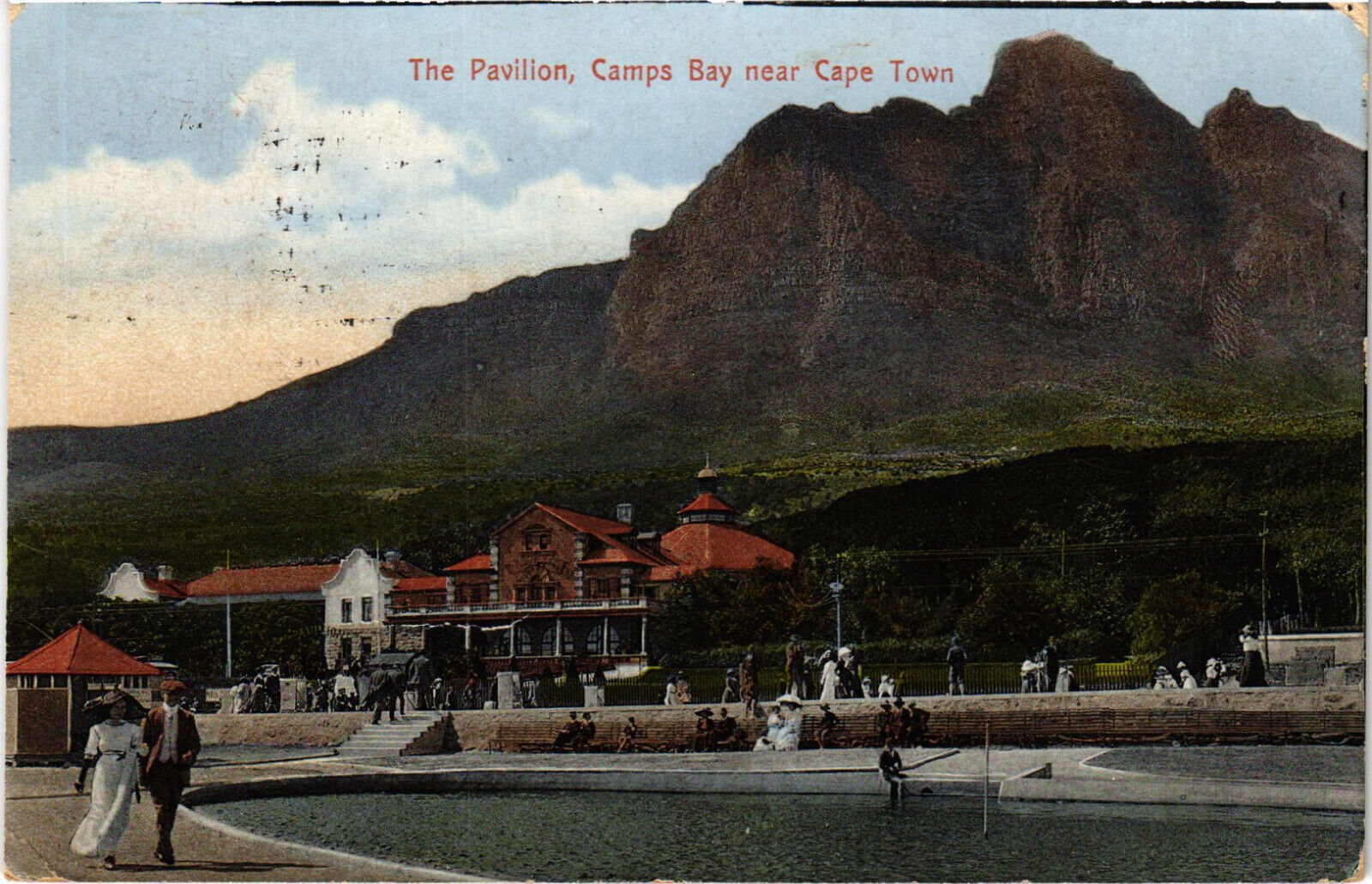 PC AFRICA, SOUTH AFRICA, CAPE TOWN, CAMPS BAY, Vintage Postcard (b53871)