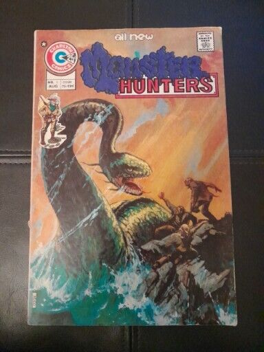 Monster Hunters #1 VINTAGE 1975 Charlton Comics