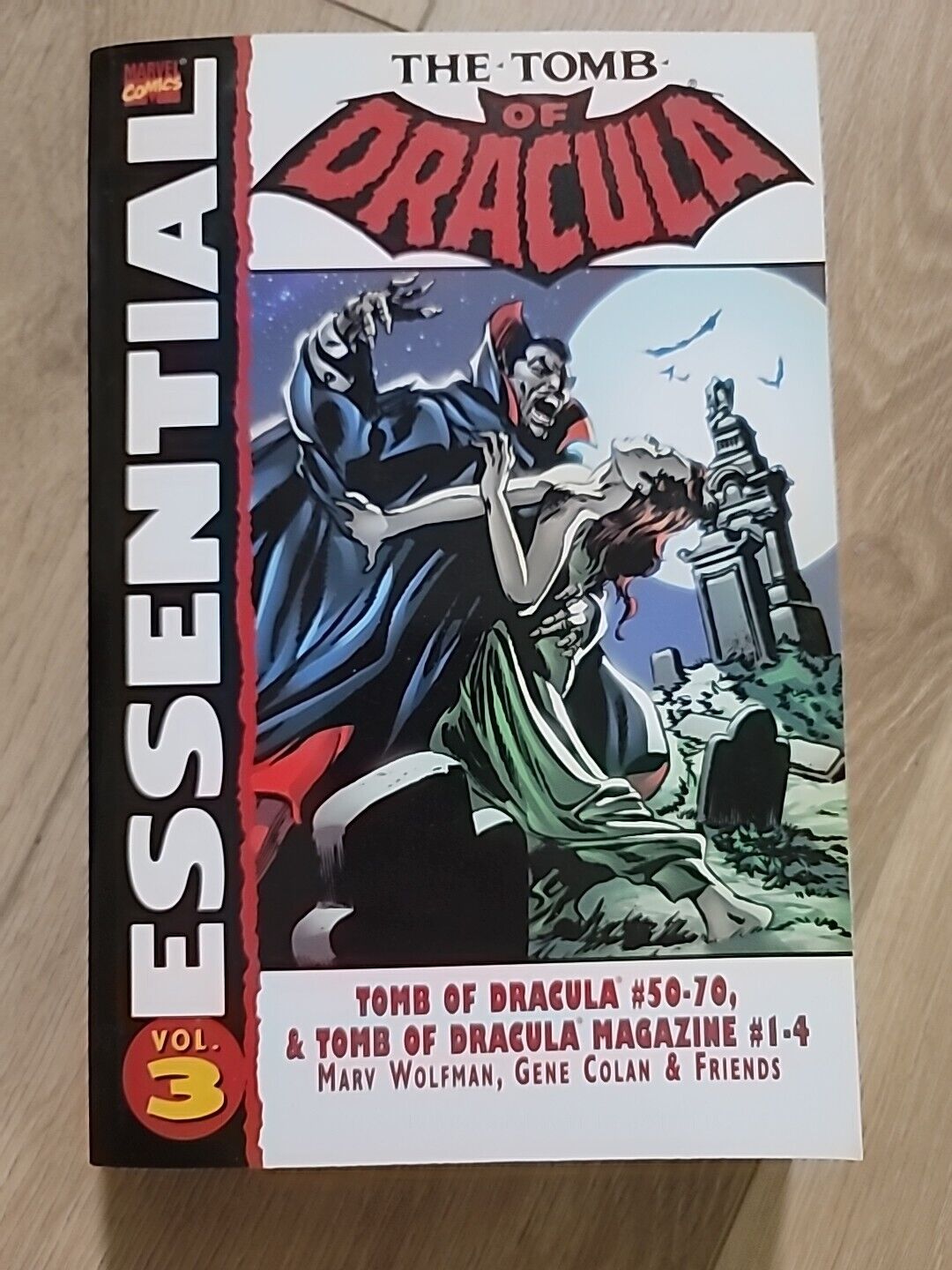 Marvel ESSENTIAL The Tomb of Dracula Volume 3 Comics Paperback