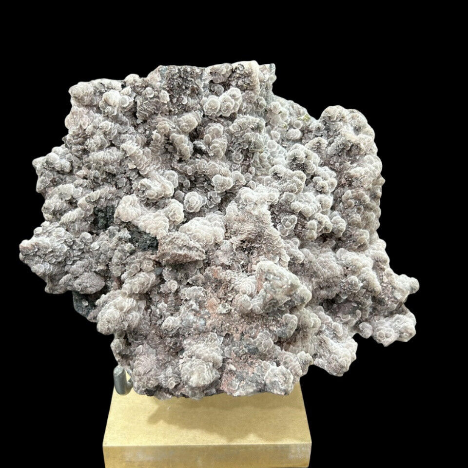2.3LB Natural Lepidolite Crystal Mineral Specimen Calcite Quartz Cluster Point